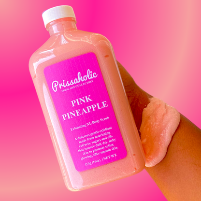 Pink Pineapple XL Scrub