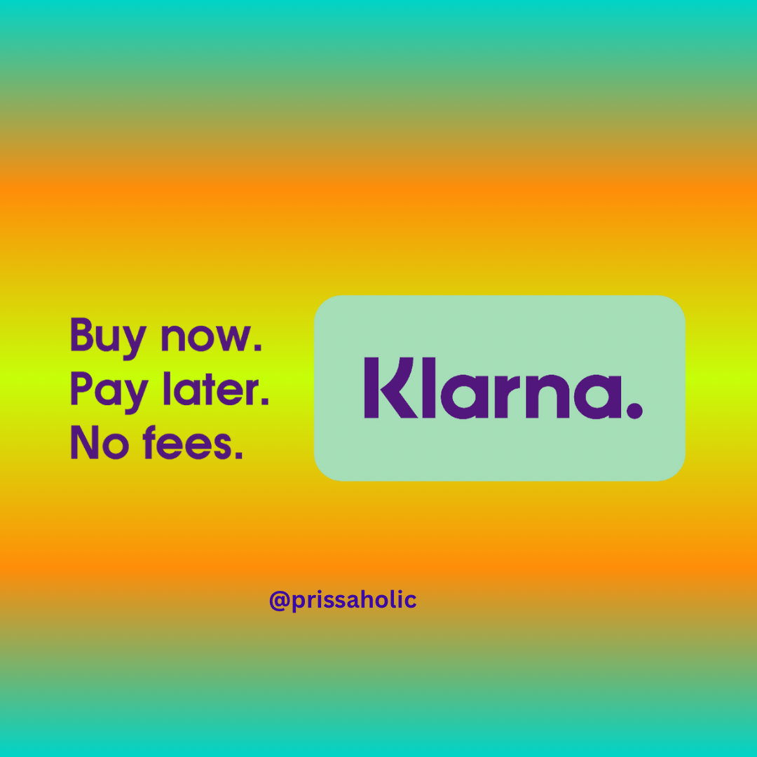 We are now offering Klarna!