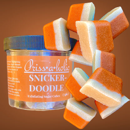 SNICKER-DOODLE SUGAR SCRUB CUBES