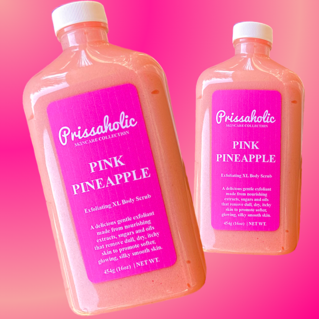 Pink Pineapple XL Scrub